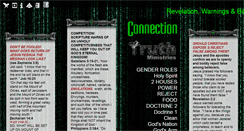 Desktop Screenshot of connectionmagazine.org